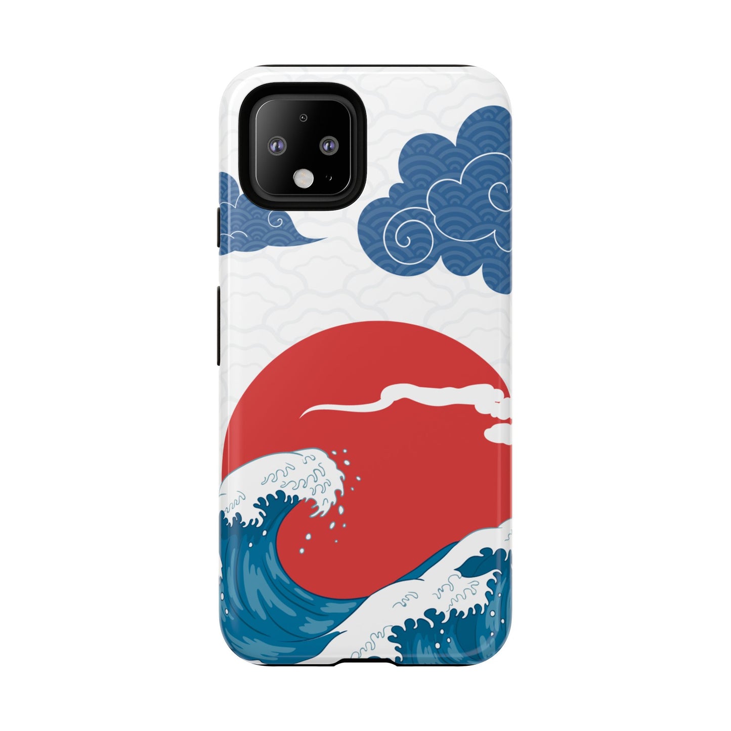 Japanese Wave Phone Case - Tough & Stylish Protection