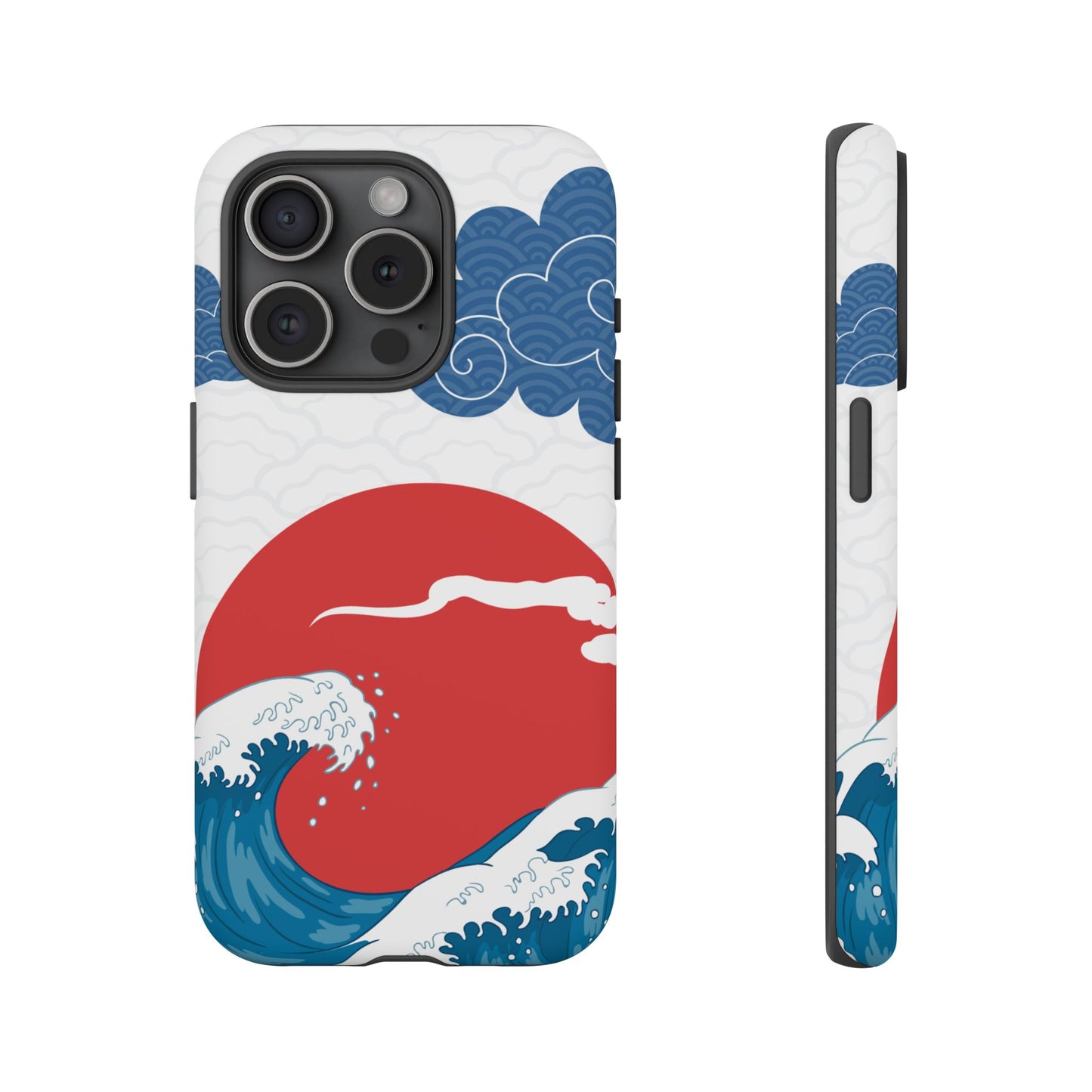 Japanese Wave Phone Case - Tough & Stylish Protection