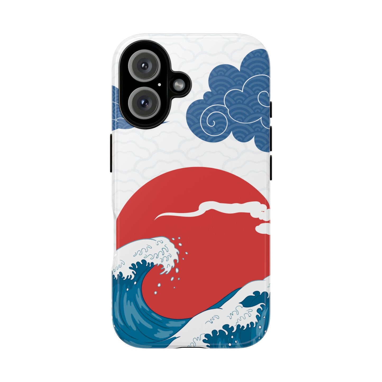 Japanese Wave Phone Case - Tough & Stylish Protection